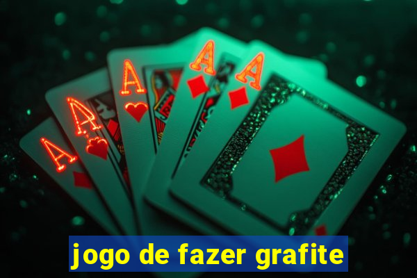 jogo de fazer grafite